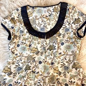 Anthropologie silk blouse